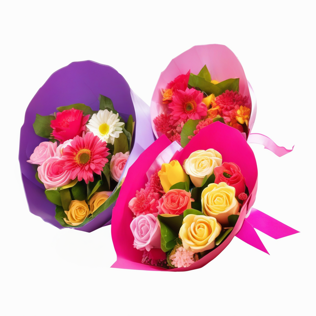 fruchtgummi blumenstrauß