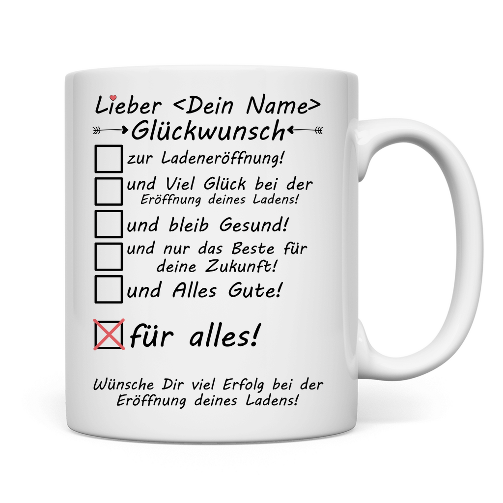 back white tasse glückwunsch zur ladeneröffnung mann mockup