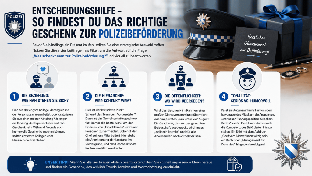faq – haeufige fragen zur polizeibefoerderung & passenden geschenken