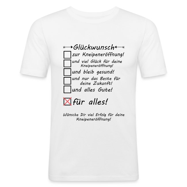 herzlichen glueckwunsch zur kneipen eroeffnung