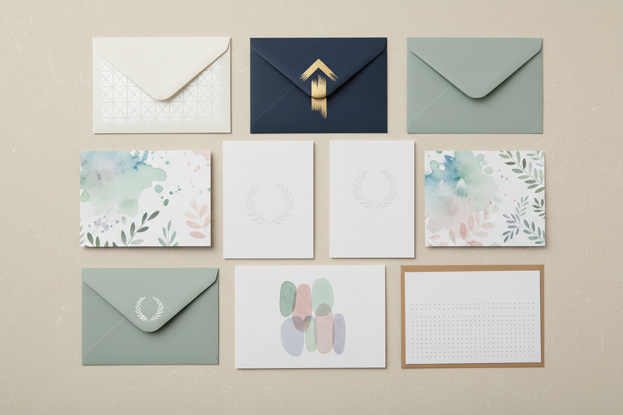 Das Bild zeigt eine Sammlung verschiedener Glückwunschkarten-Designs zur Beförderung – von formell bis freundschaftlich, perfekt um die Vielfalt an Vorlagen zu illustrieren!