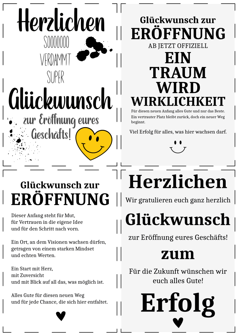 premium eröffnungs set: design vorlagen & profi texte premium eröffnungs set: design vorlagen & profi texte