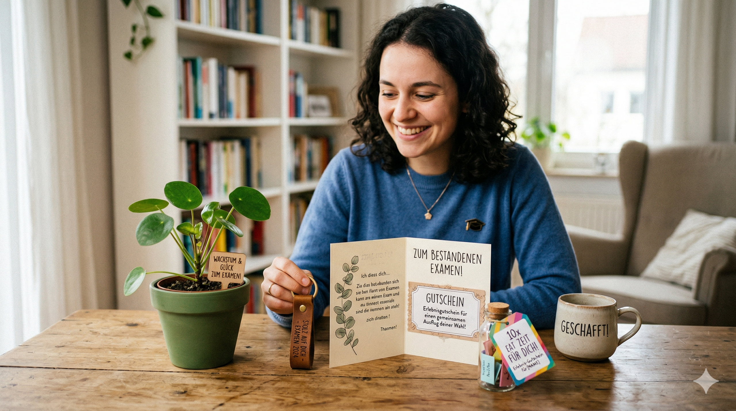 kleine geschenke & aufmerksamkeiten zum bestandenen examen