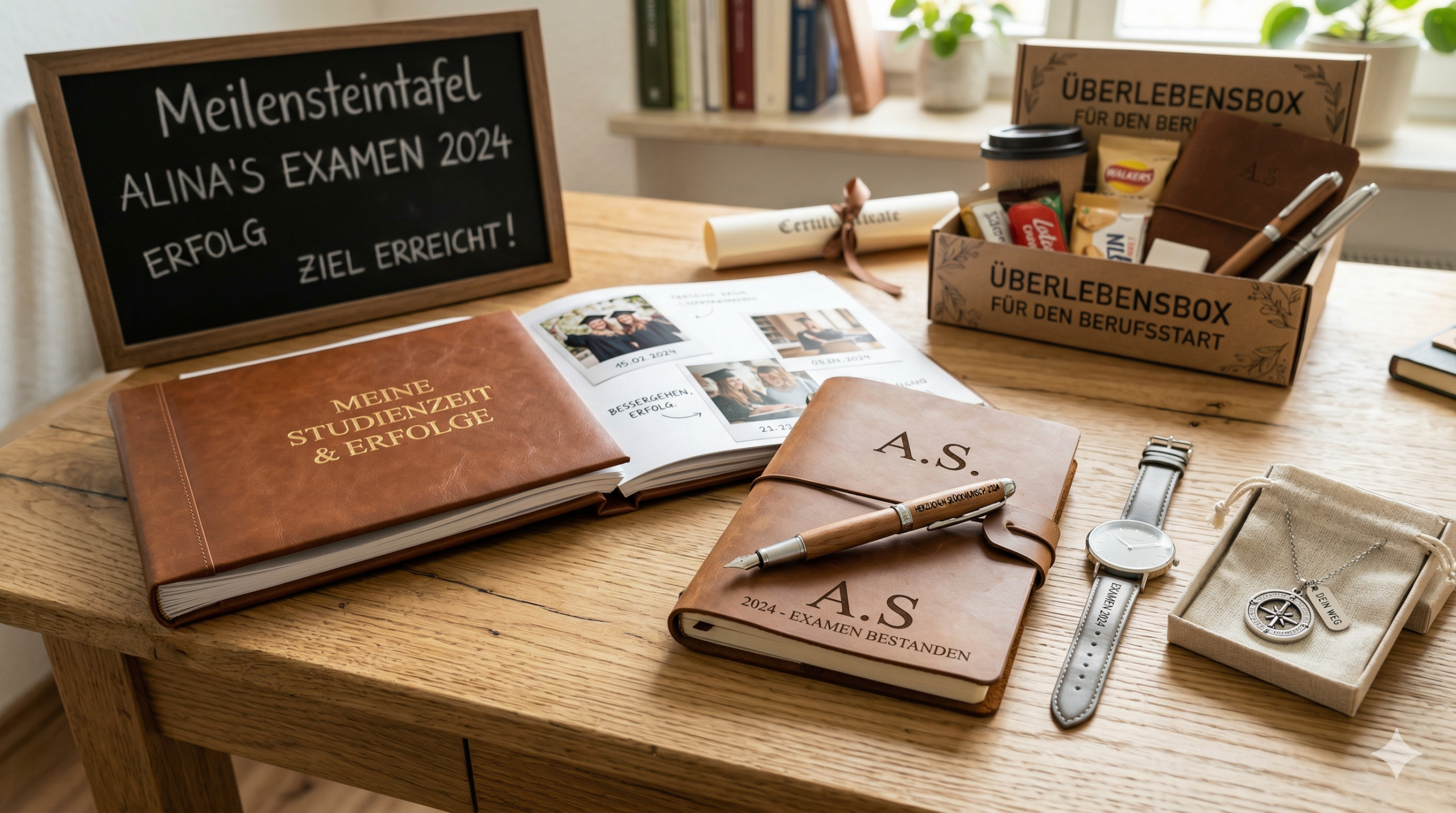 weitere persoenliche geschenkideen zum bestandenen examen