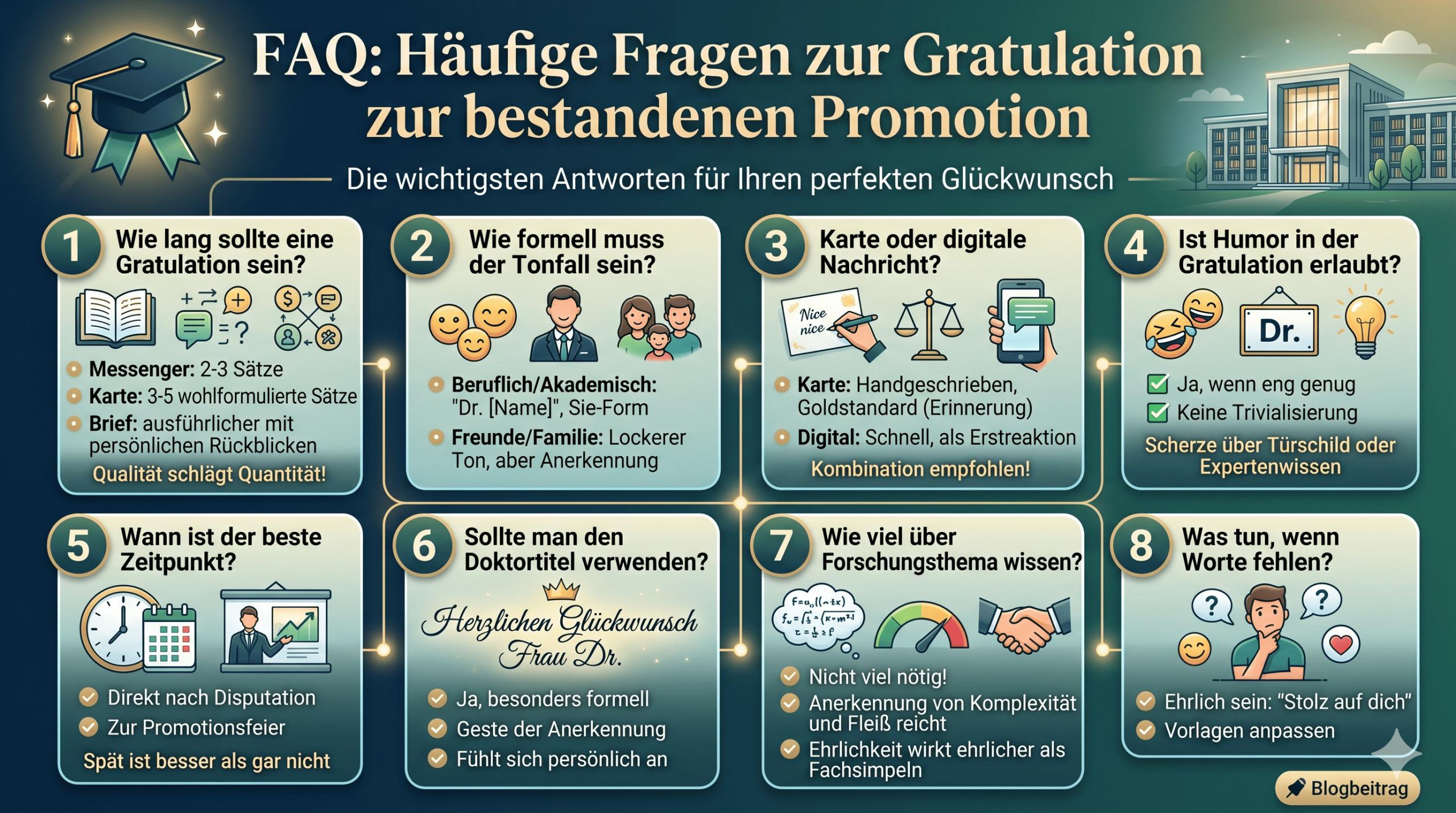 faq aeäufige fragen zur gratulation zur bestandenen promotion