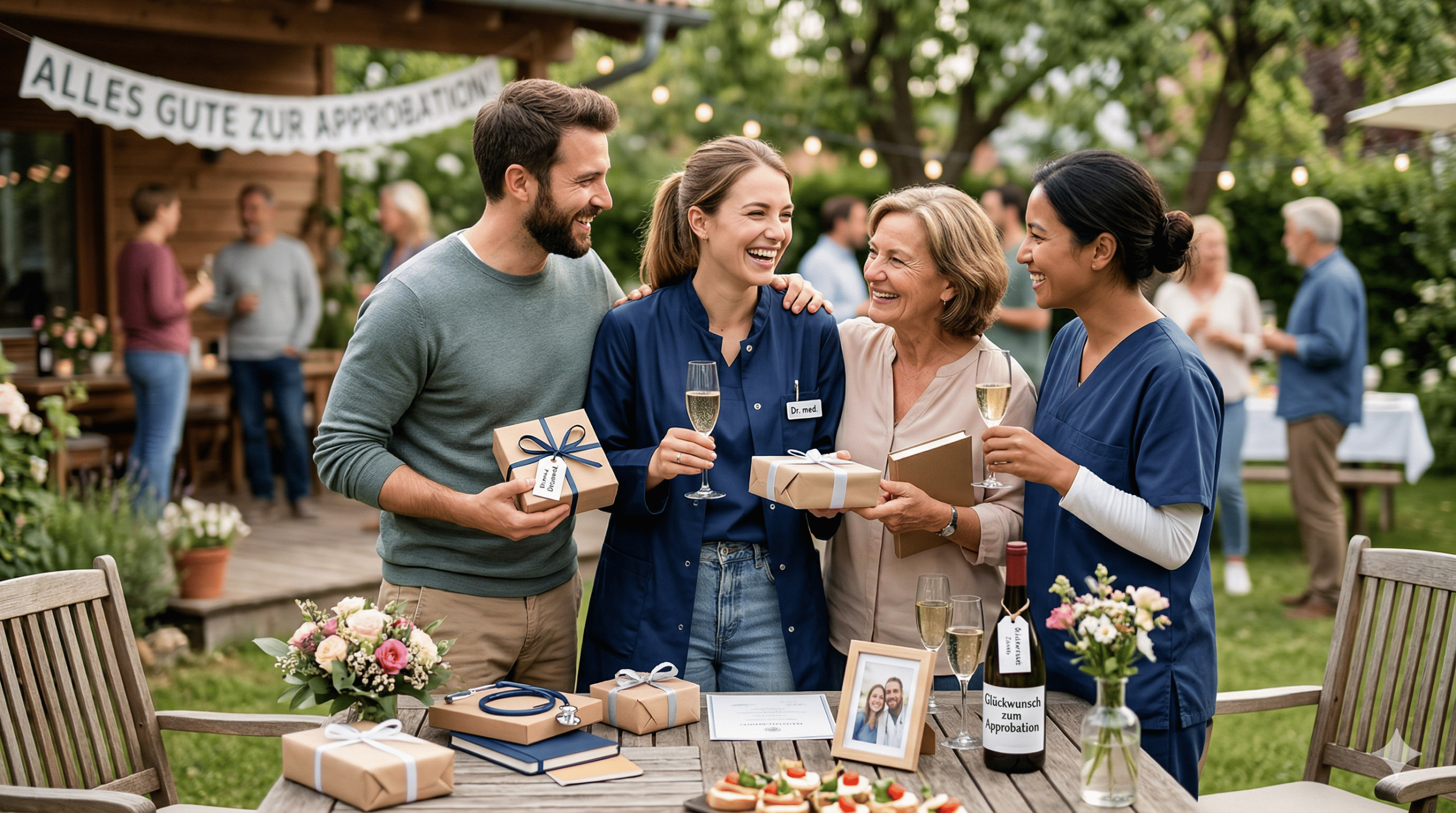 familie, freunde oder kollegen – welches geschenk passt zur approbation