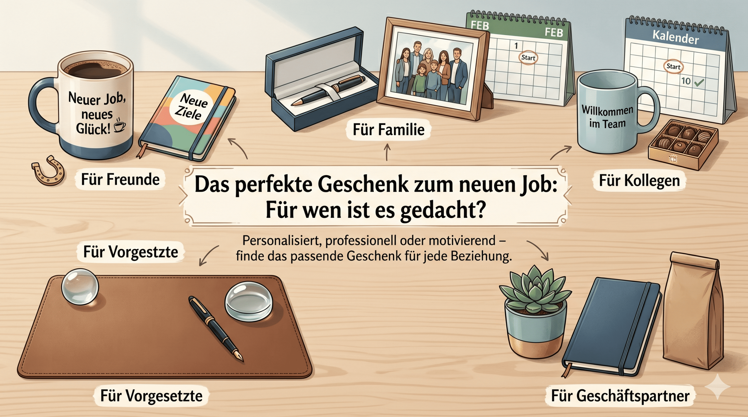 Was schenkt man zum neuen Job für wen ist das geschenk zum neuen job gedacht