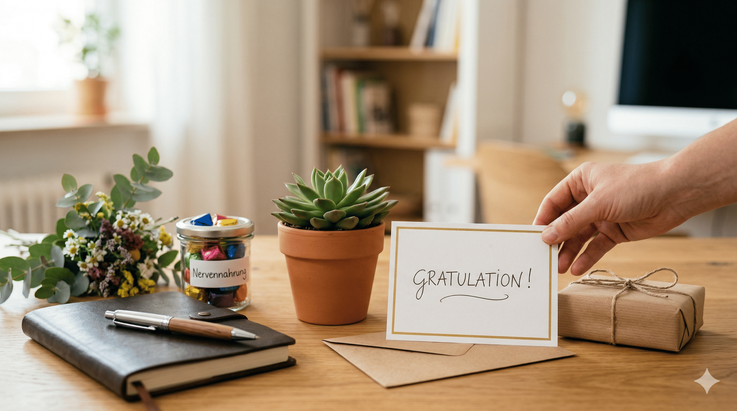 Wie gratuliert man zum neuen Job? gratulation + geschenk – sinnvoll oder uebertrieben zum neuen Job