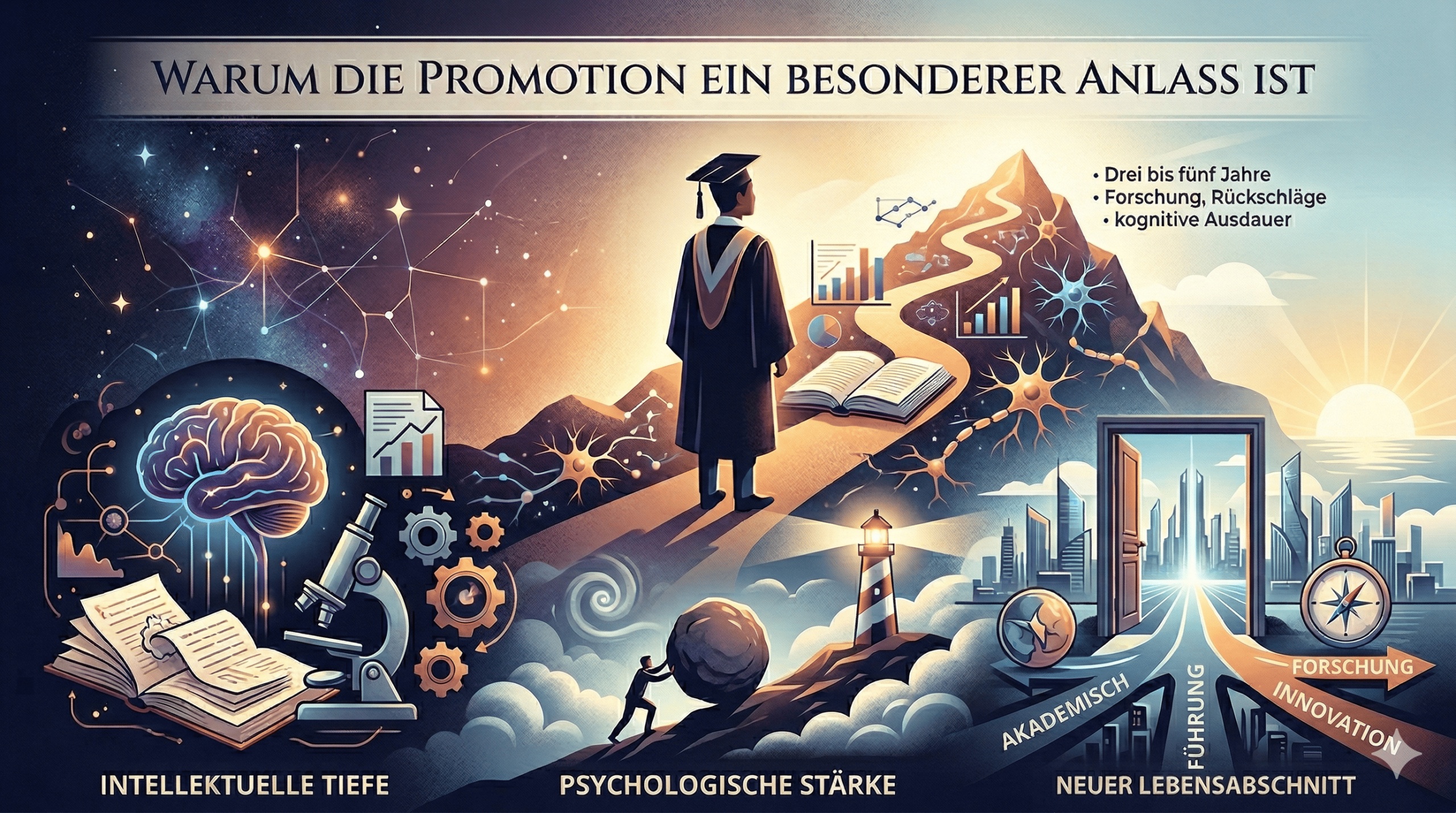 Wie gratuliert man zur Promotion? warum die promotion ein besonderer anlass ist