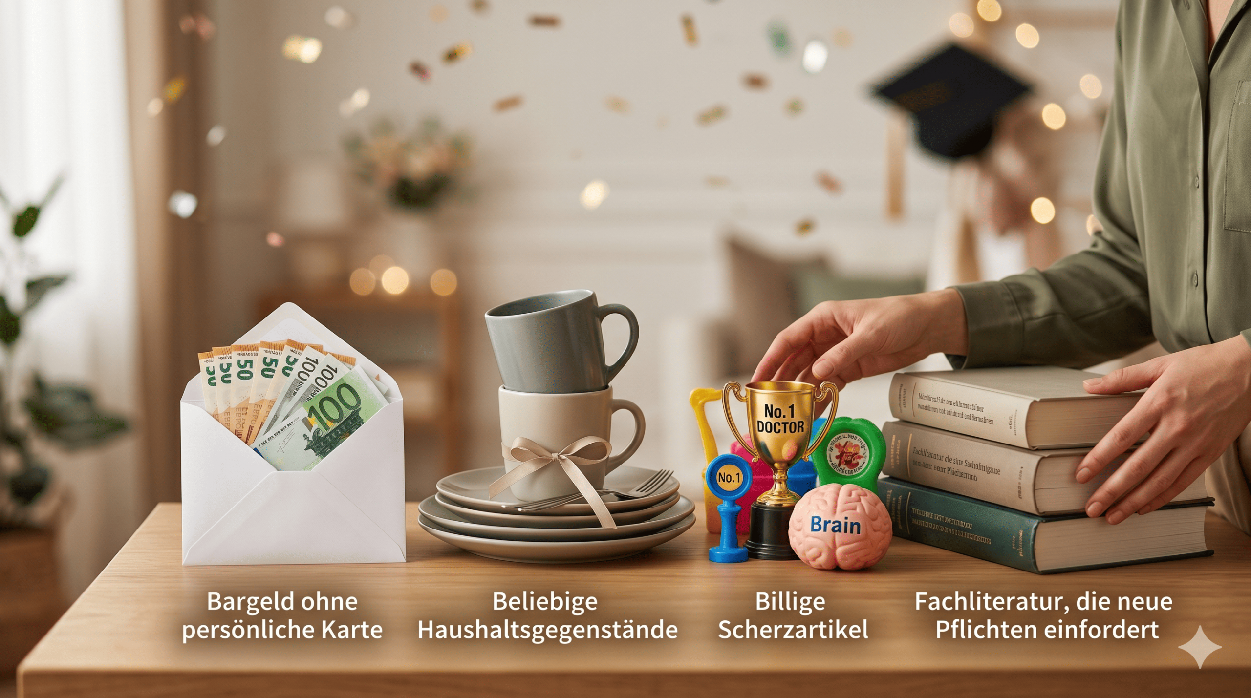 was man zur promotion besser nicht schenkt