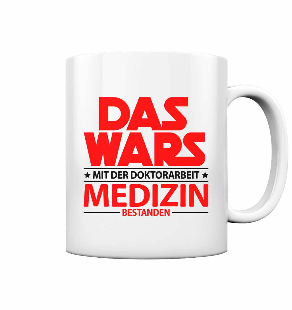 doktortitel medizin bestanden tasse