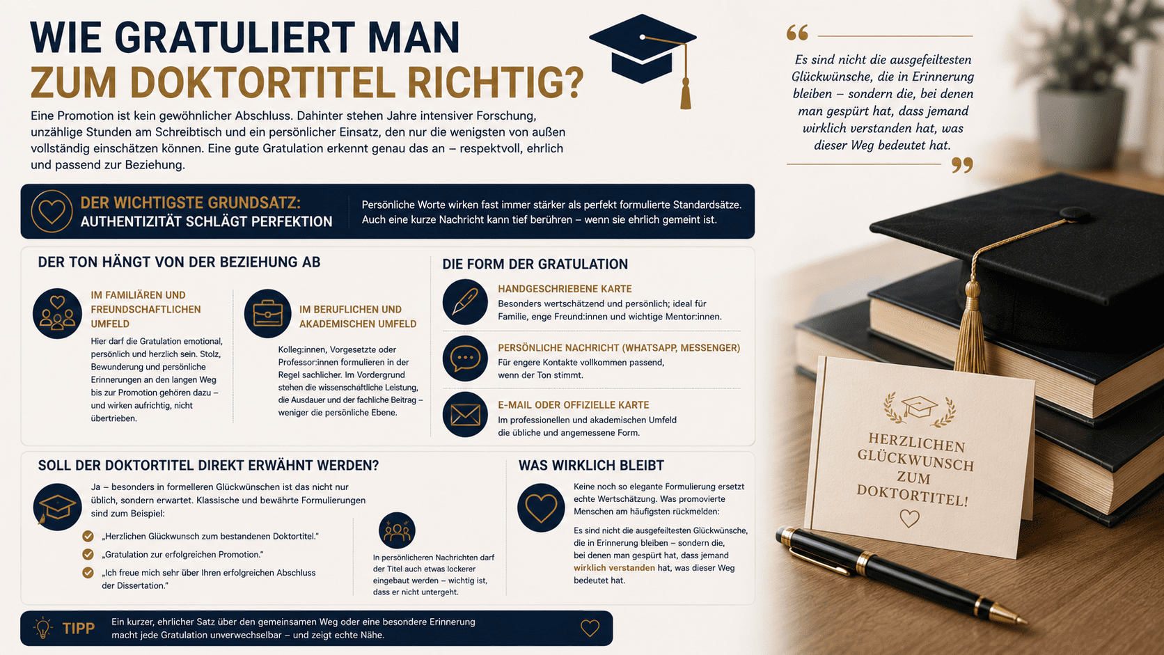 Wie gratuliert man zum Doktortitel? wie gratuliert man zum doktortitel richtig