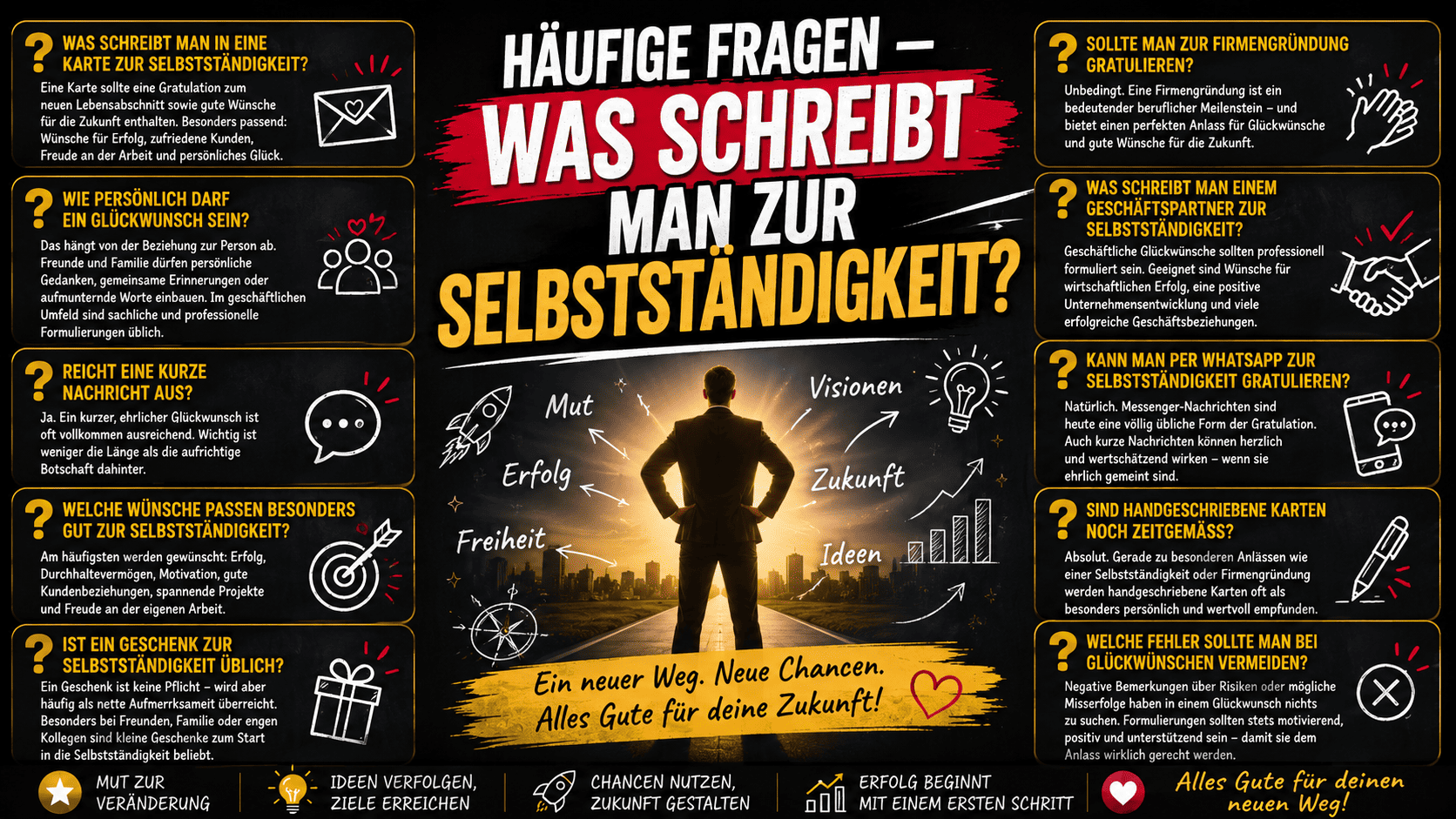 Was schreibt man zur Selbstständigkeit? haeufige fragen – was schreibt man zur selbststaendigkeit