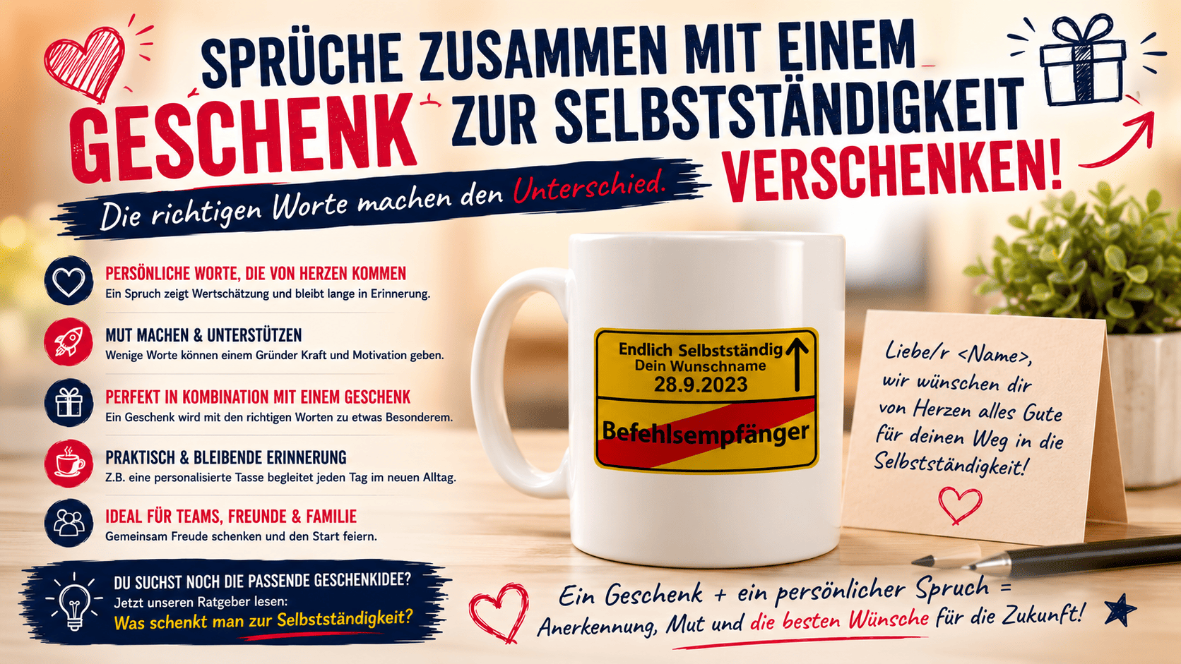 Sprüche zur Selbstständigkeit sprueche zusammen mit einem geschenk zur selbststaendigkeit verschenken